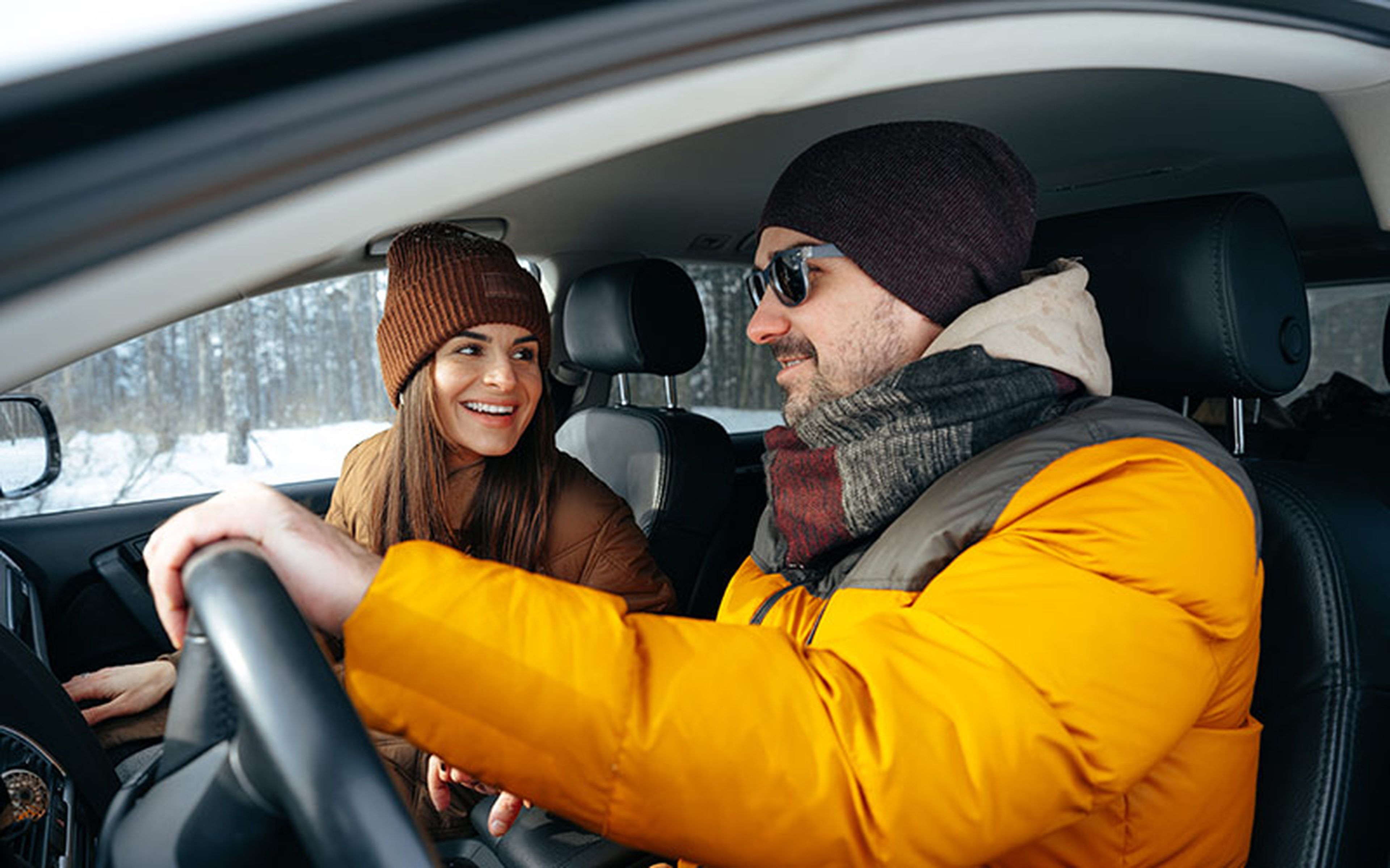 When making a journey through difficult weather conditions, preparation is half the battle. A host of mobile applications and in-car gadgets make safe navigation easier than ever – all without losing touch with friends or emergency services.