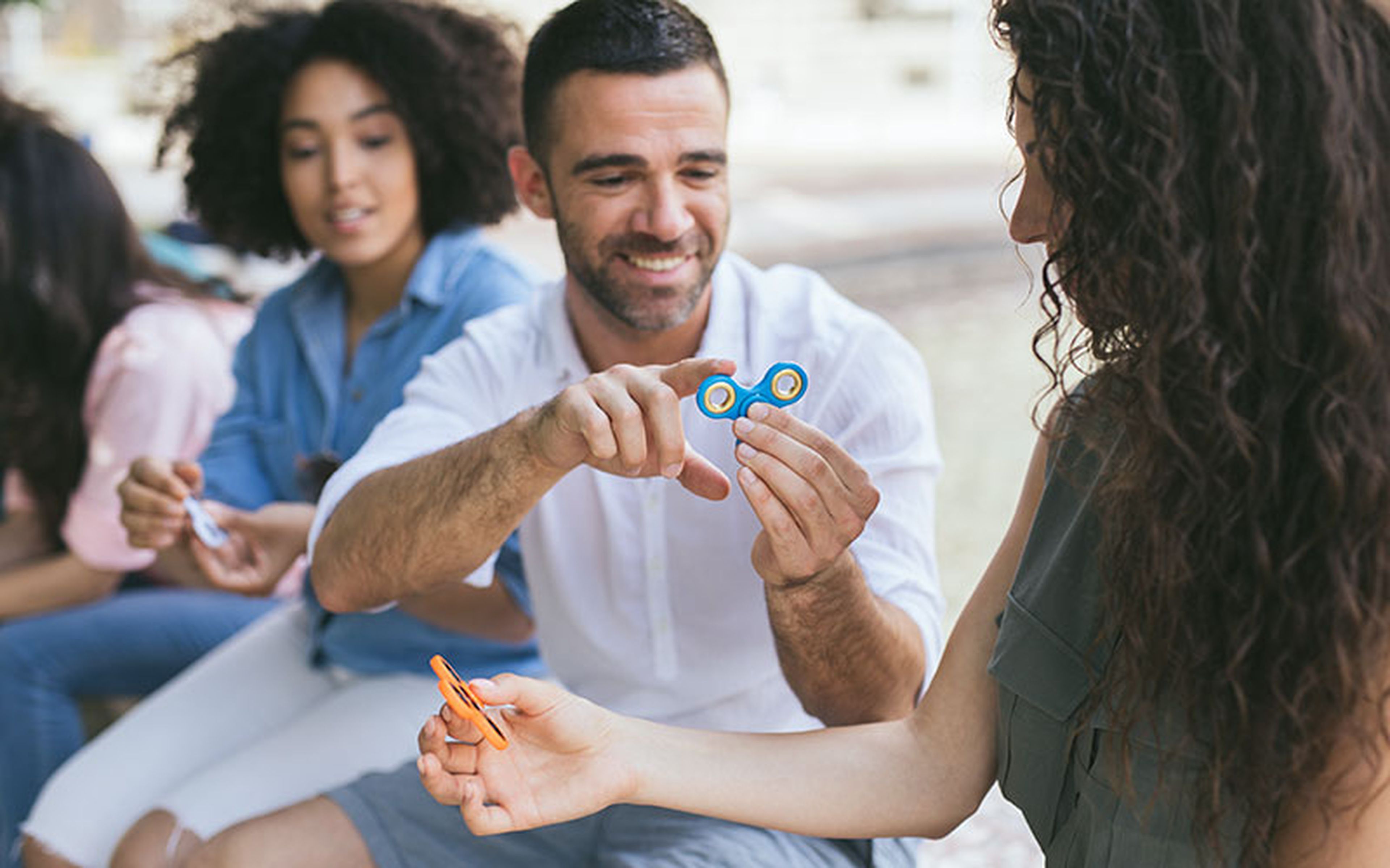 You effectively have to name your invention twice if you come up with an entirely new type of product. Once to describe the product and again to designate your product, your trademark. The fidget spinner is an example of when this second step was not taken in time.